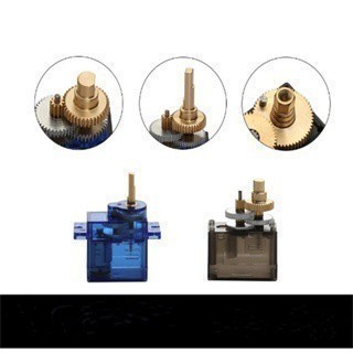 MG90S Kim Loại Bánh Răng Lái SG90 Phiên Bản Nâng Cấp 180 Độ MG90S Huisheng 9g Kích Thước Phiên Bản T