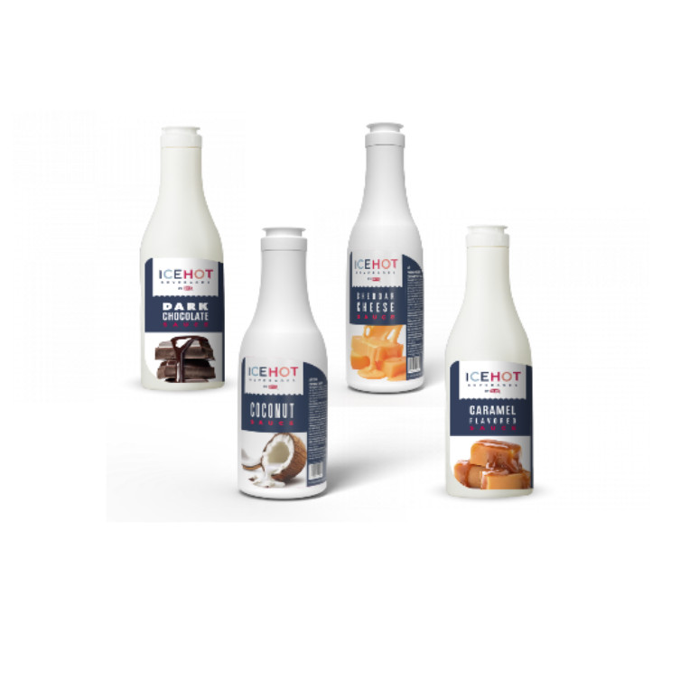 Sốt topping Icehot đủ loại 1L