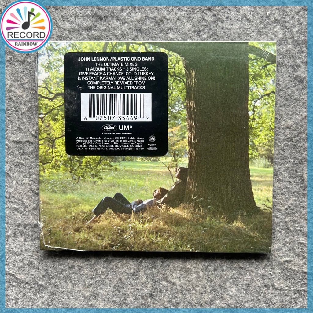 John Lennon Plastic Ono Band John Lennon Plastic Ono Band CD Album [Đã niêm phong] Thương hiệu mới 1