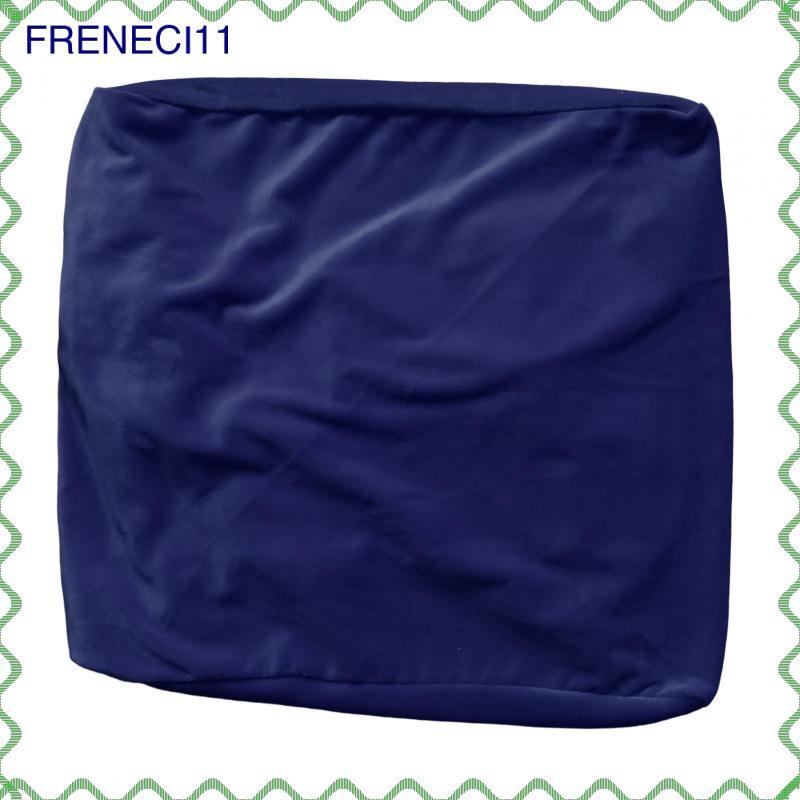 Có Thể Giặt Được Nhung Vuông Ottoman Cover Co Giãn Đáy Nhung Co Giãn Chân Cover