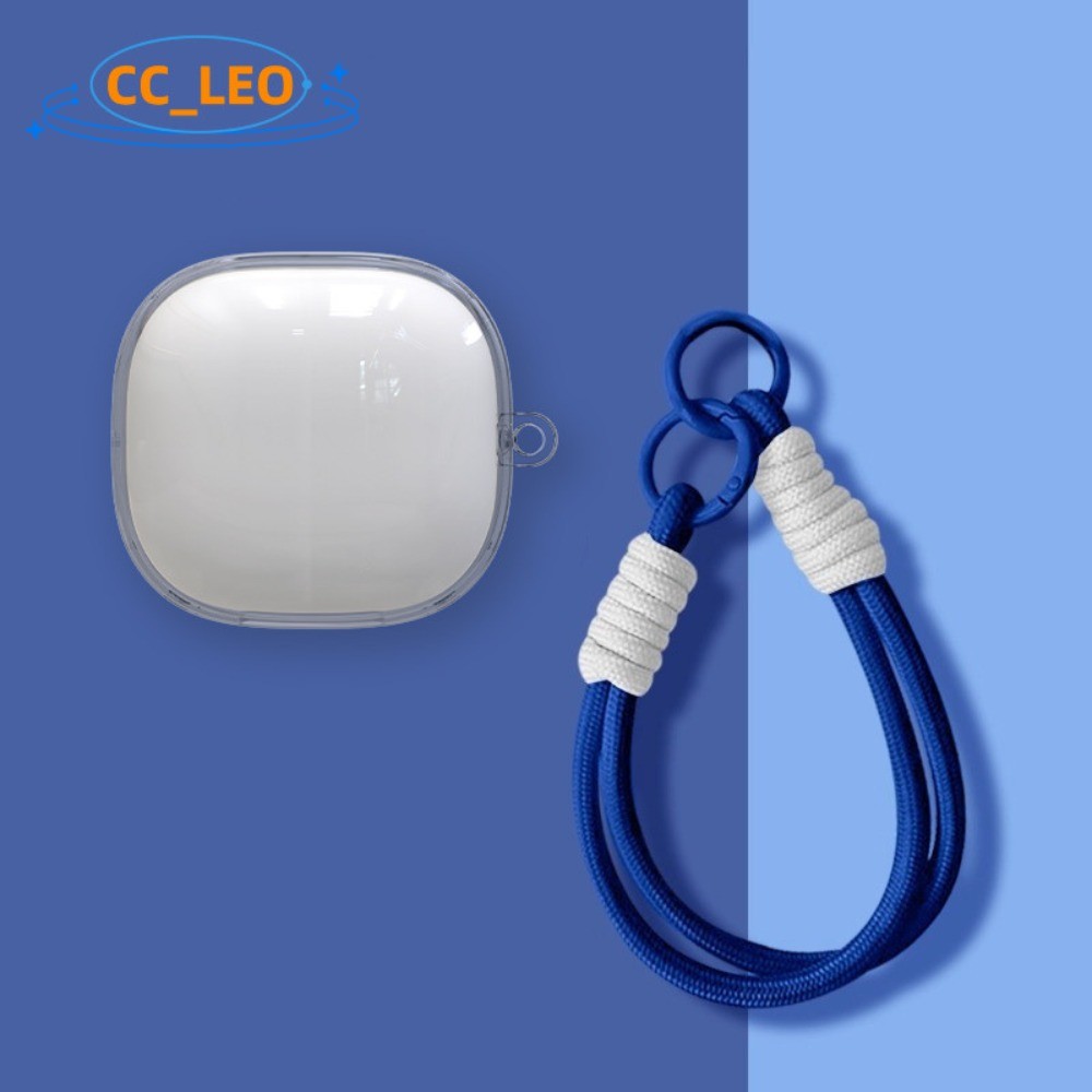 for Anker Soundcore P40i Case Cute Lanyard with Hook Clear Soft Case Suitable for Anker Soundcore P4