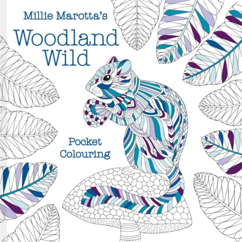 Millie Marotta 's Woodland Wildland Pocket Color Book Millie Marottas Woodland Wild English Original