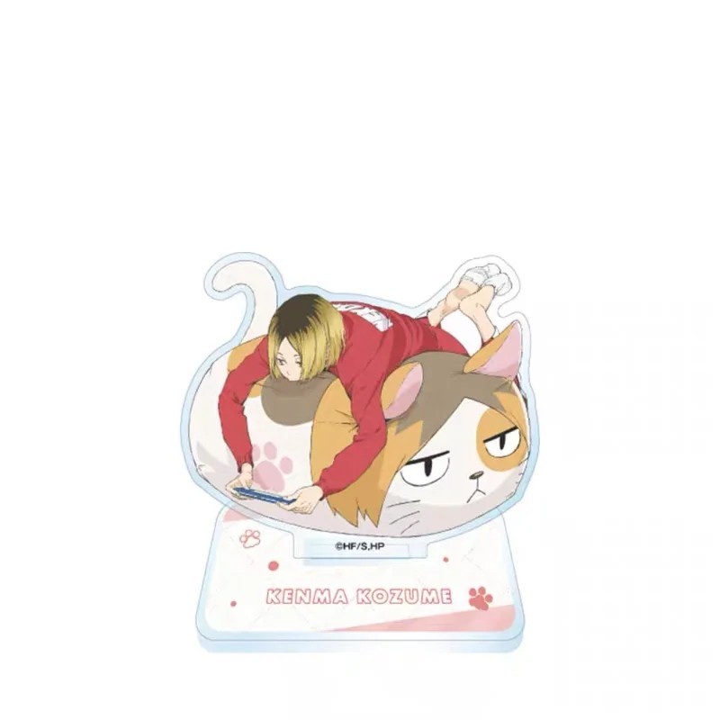 Mô hình Standee Anime Haikyu Mica trang trí bàn học Hinata Kageyama Kenma Oikawa Bokuto Móc khóa Hai