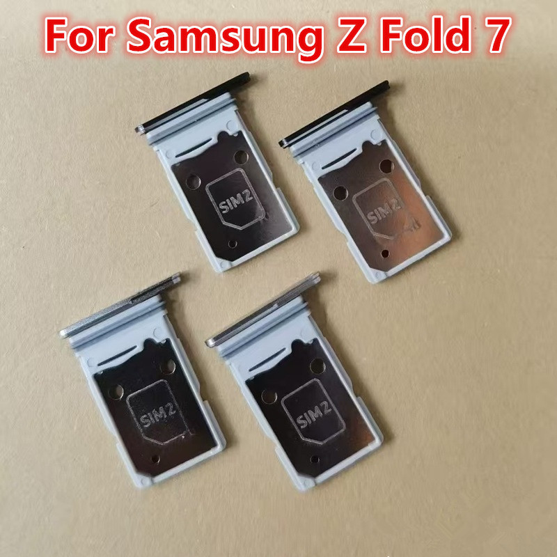 Fold7 Khe Cắm Thẻ SIM Cho Samsung Galaxy Z Fold 7 5G F966 Khay SIM Adapters Ổ Cắm Thay Thế Điện Thoạ