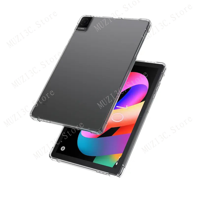 Ốp điện thoại TPU trong suốt cho TCL Tab 10L 10 Gen 2 3 Funda 8496G 8193A 8492A Vỏ bảo vệ chống sốc 