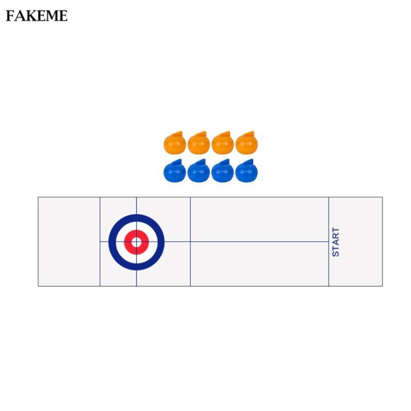 Curling Pucks Uốn Tóc Để Bàn 8x - Phù Hợp Cho Thể Thao Cắm Trại