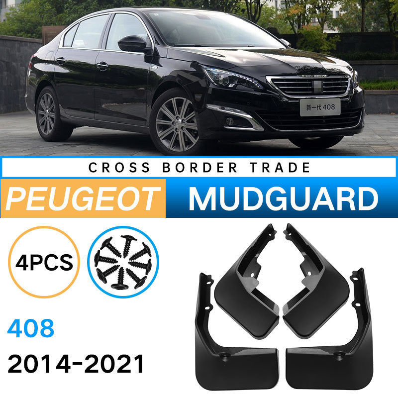 Thích hợp cho 2014-2021 Peugeot Peugeot 408 Chắn Bùn Lốp Xe Chắn Bùn Piwa
