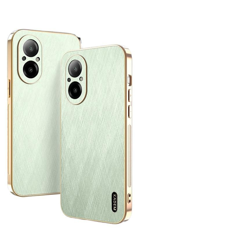 Dành cho OPPO Realme C67 4G, Không dành cho 5G, Ốp điện thoại có hoa văn dây vàng mới, vỏ bảo vệ chố