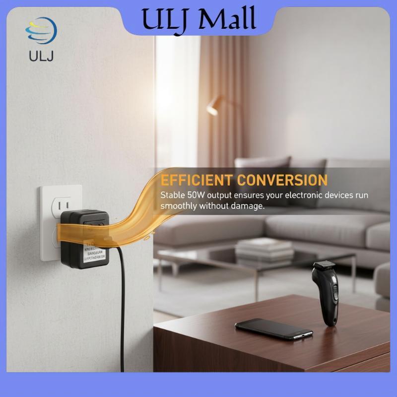 Bộ chuyển đổi điện áp bước lên đa năng ULJ 50W 220V sang 110V 110V sang 220V cho máy tính xách tay T