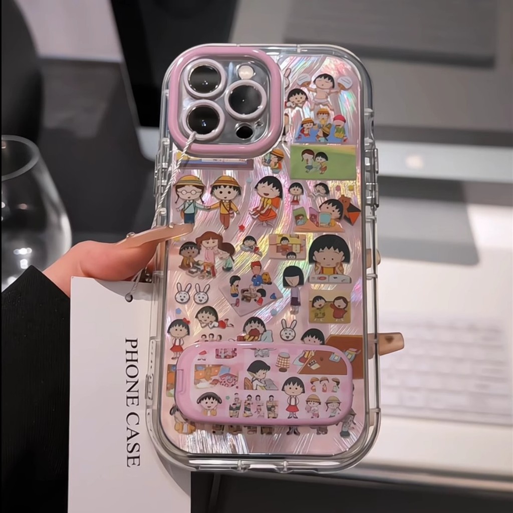 [Khuyến nghị cửa hàng] Bộ sưu tập Maruko Thích hợp cho Apple 16 Vỏ điện thoại kem sợi lông vũ iPhone