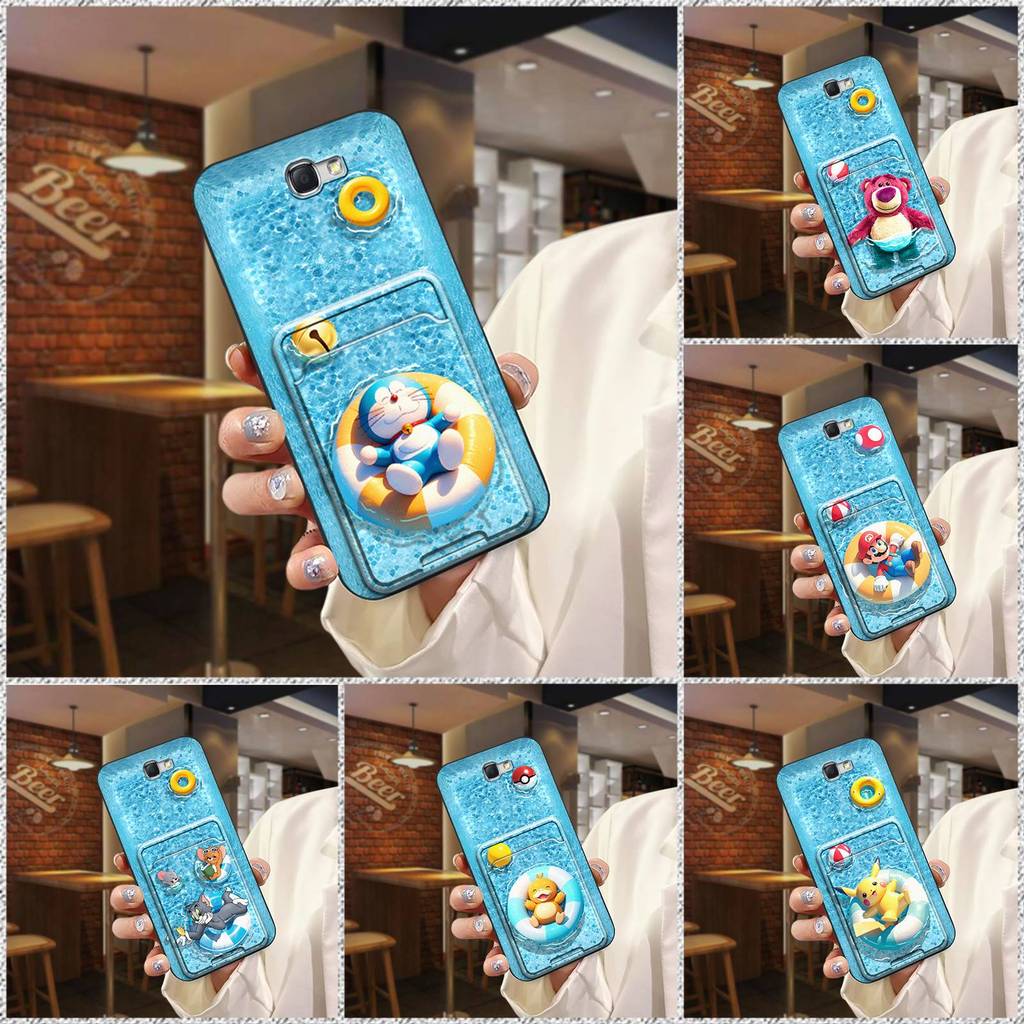 Ốp Mềm TPU Ốp Lưng Điện Thoại Samsung Galaxy Note2 / N7100 Thiết Kế Thời Trang Túi Đựng Thẻ Chống Số