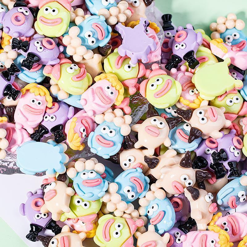 Trang Trí Ô tô Bàn Làm Việc Miệng Rộng Dễ Thương Bộ 5 Con Tăng Tính Thẩm Mỹ Cho Không Gian 2