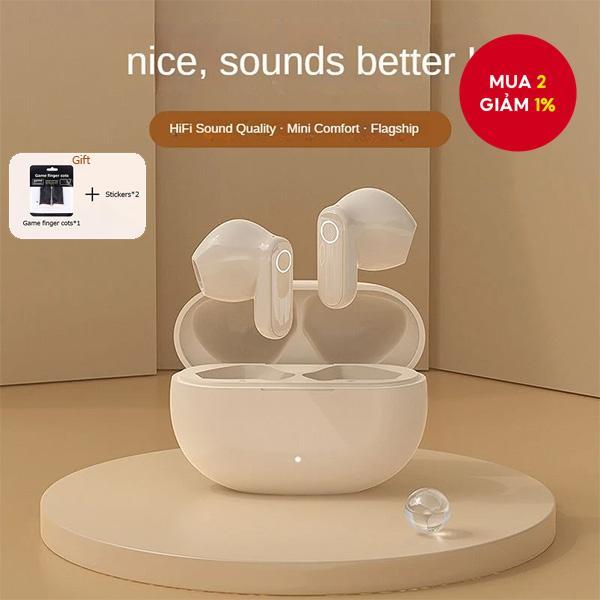 Tai nghe HQAi H8 tích hợp Mic âm thanh Hi-Fi Bluetooth Earph Điều khiển cảm ứng khử tiếng ồn (3 tặng