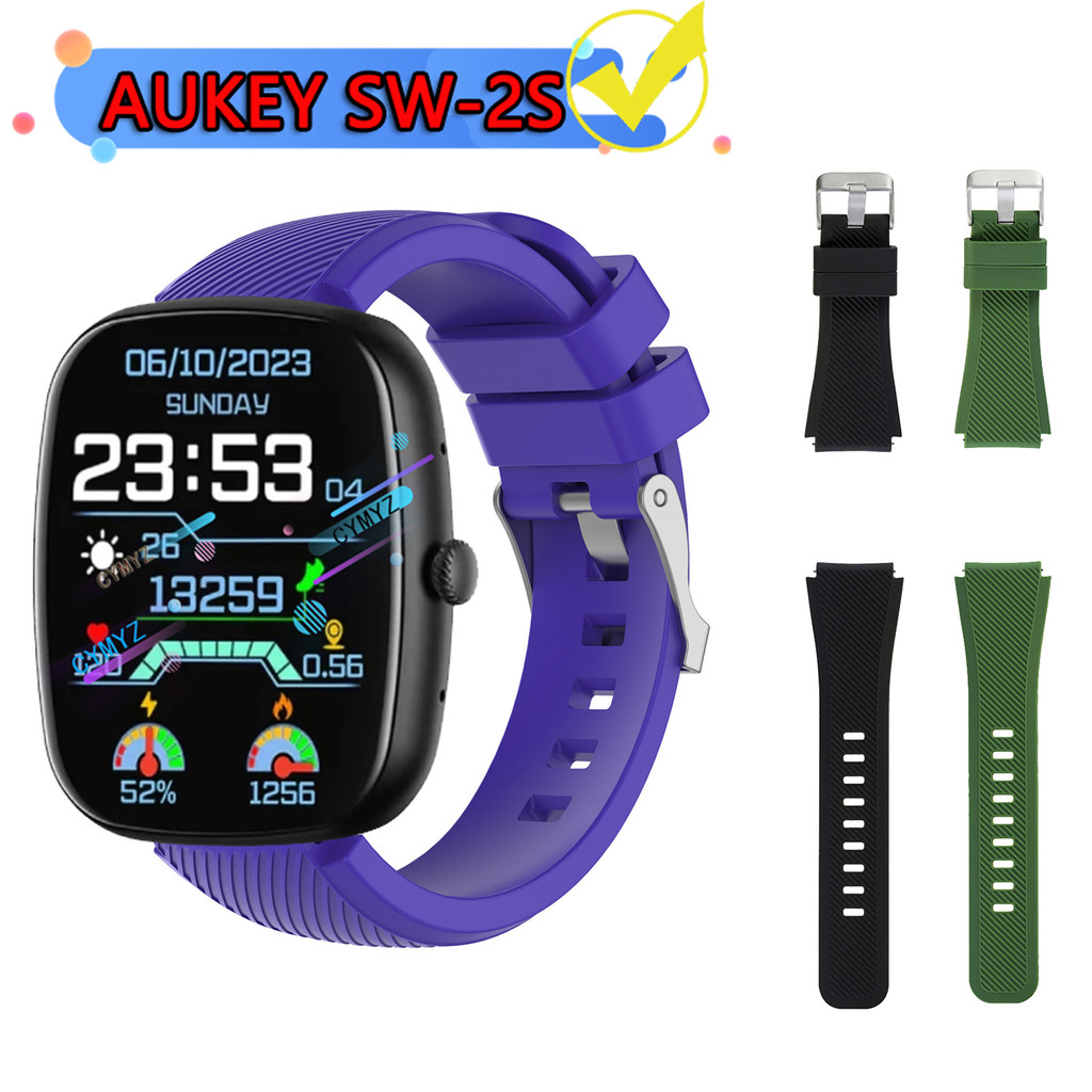 Aukey sw-2s Dây đeo đồng hồ thông minh Dây đeo silicon cho dây đeo aukey sw2s Dây đeo thể thao
