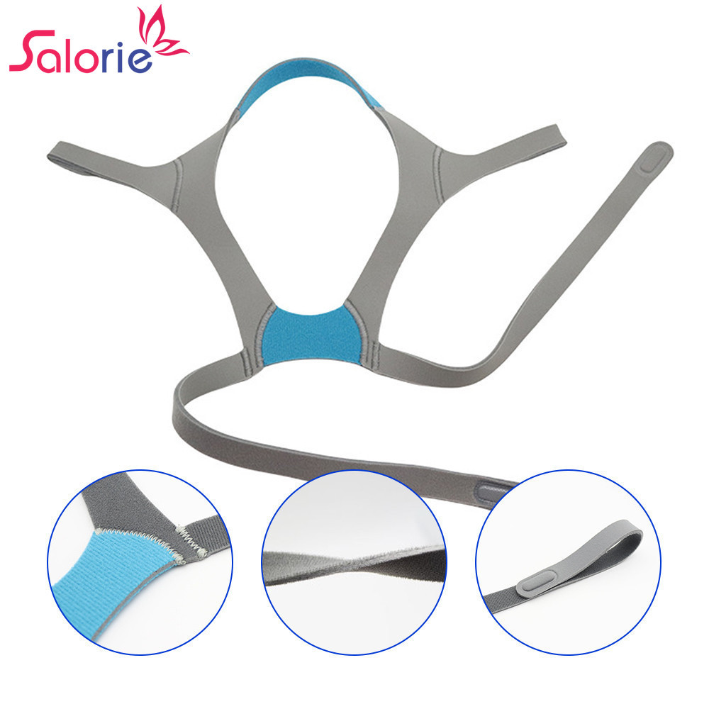 Salorie CPAP Mặt nạ Băng đô Dây đeo thông gió Mũ đội đầu thoải mái cho AirFit F20 / AirTouch F20 / N