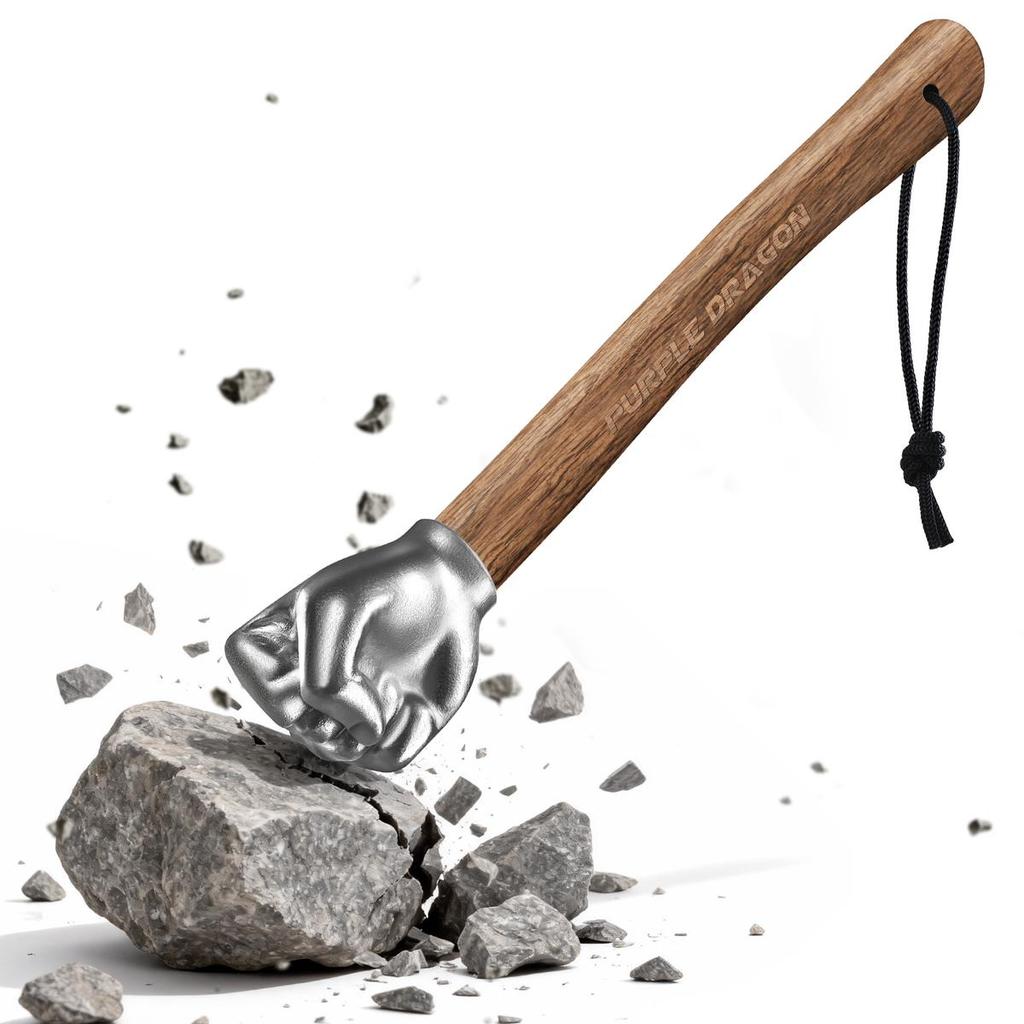PurpleDragon-HammerFistShapeChristmasGift-StainlessSteelwithWoodenHandle, Thích hợp choHomeandOutdoo