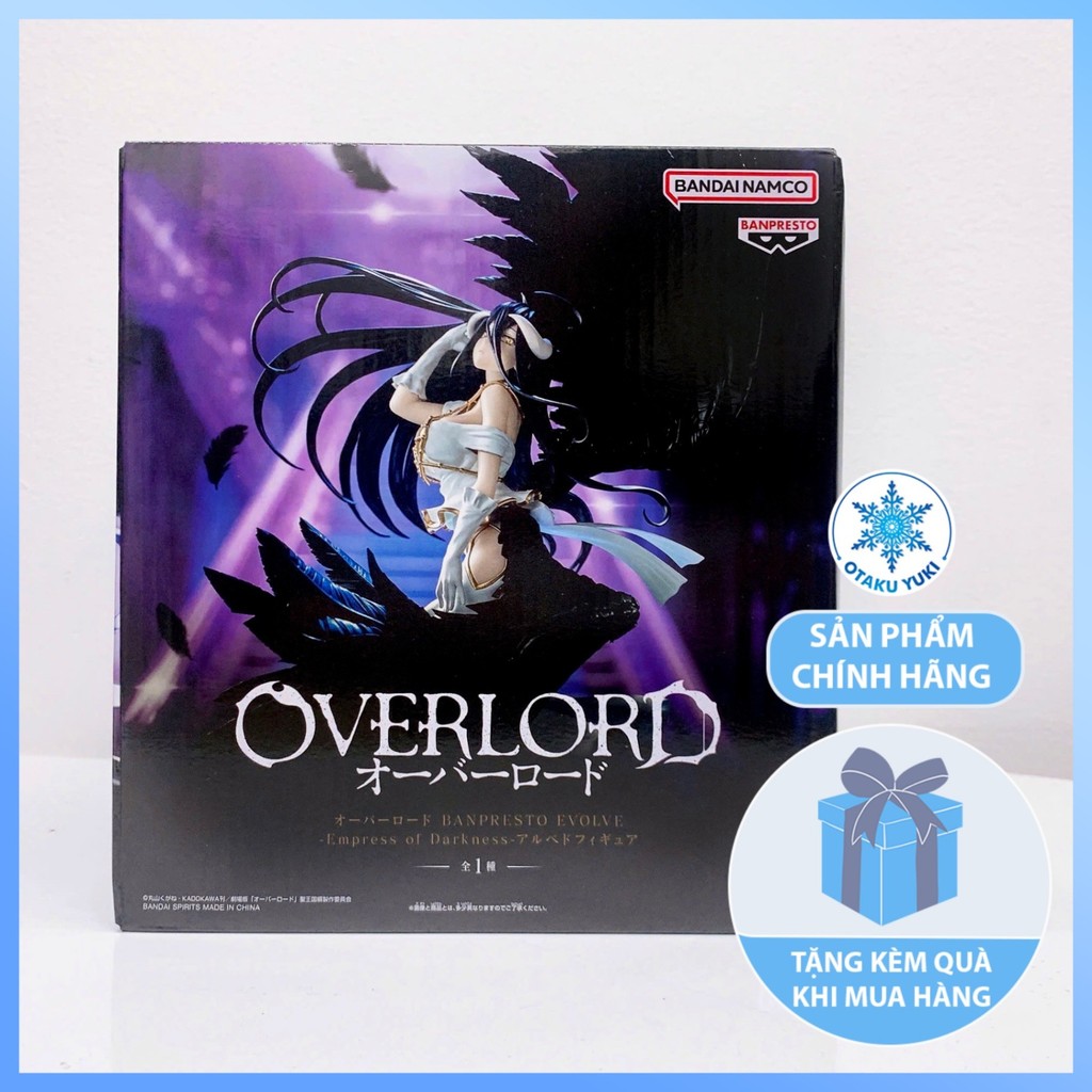Mô Hình Albedo - Overlord Banpresto Evolve| Bandai Spirits Figure Chính Hãng (Banpresto)