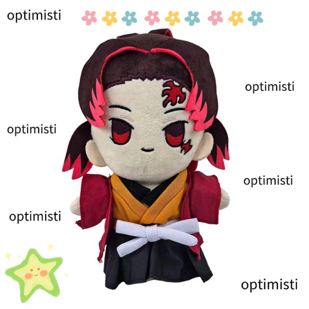 Búp bê hình hoạt hình OPTIMISTI, Anime Tsugikuni Michikatsu Akaza Đồ chơi nhồi bông sang trọng, Demo