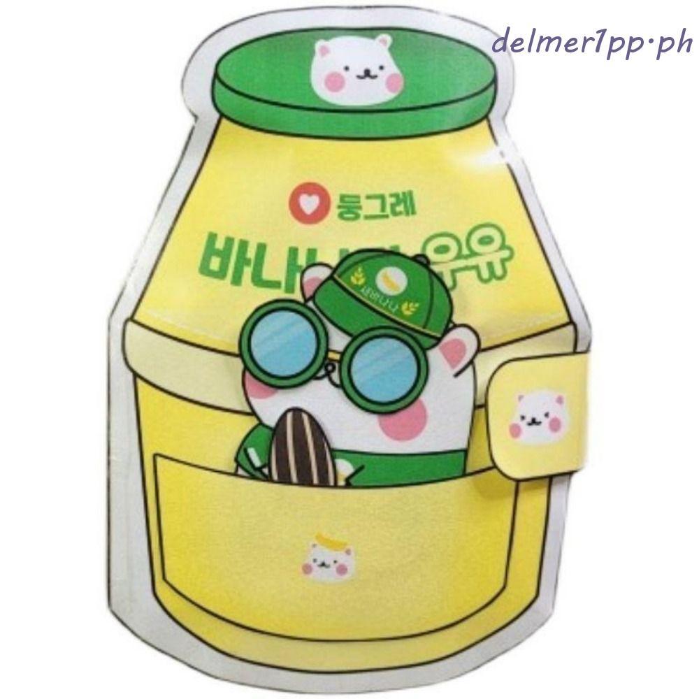 DELMERHOME Hamster Banana Milk Quiet Book, Beanie Book Material Pack Homemade Banana Milk Quiet Book