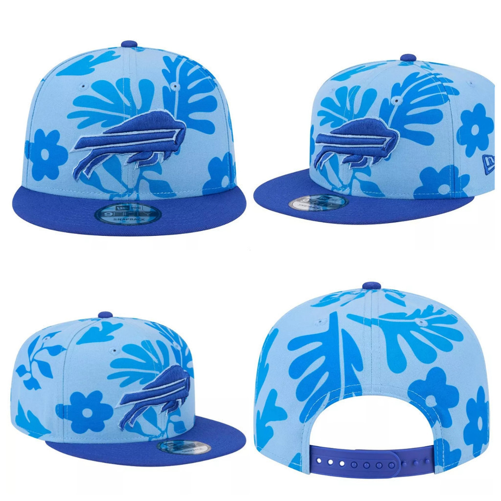 Nam Mũ Snapback 9FIFTY Buffalo Bills Màu Xanh Nhạt Lá
