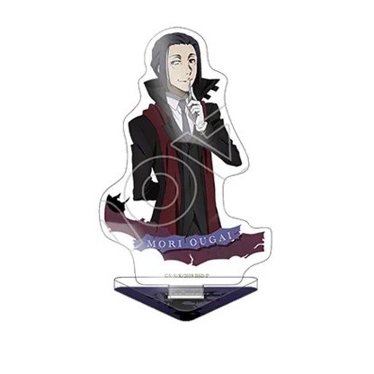 Standee Bungou Stray Dogs BSD mô hình Anime Mori Ougai Nakajima Atsushi Fukuzawa Yukichi trang trí b