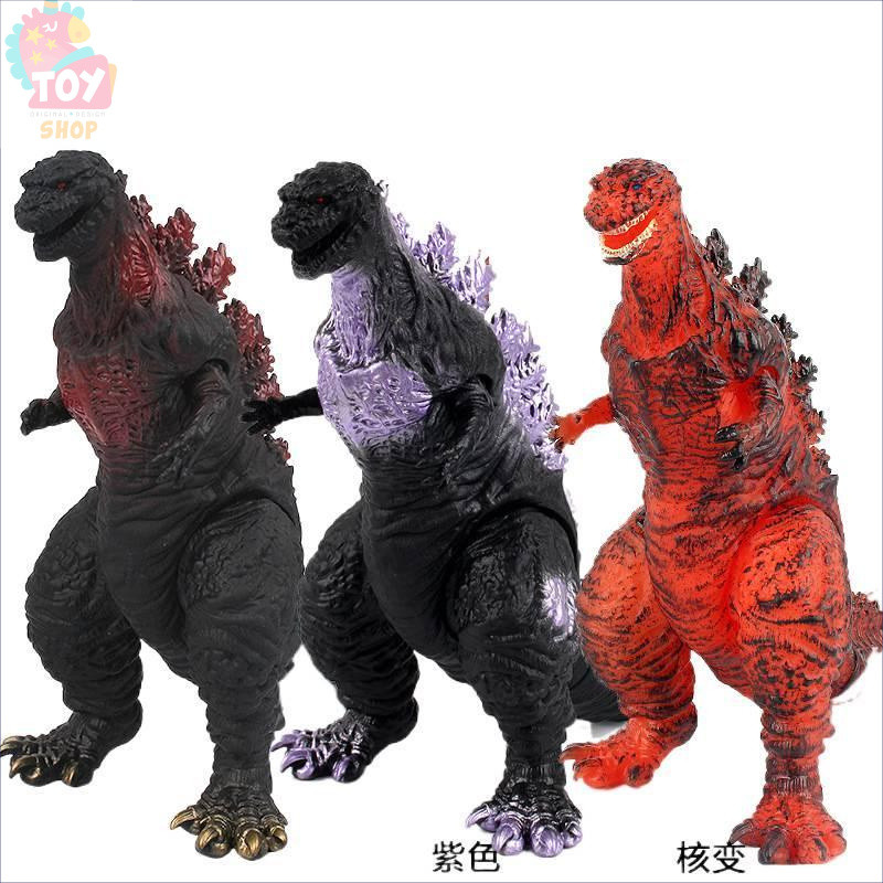 Red Lotus Godzilla Runaway Space Confused Star Breath Movie Series Soft Gum Godzilla