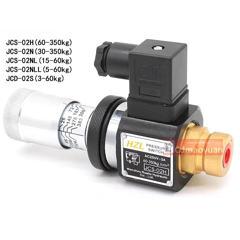 Công tắc thủy lực rơle áp suất chính xác cao JCS-02H JCS-02N JCS-02NL JCS-02NLL JCD-02S