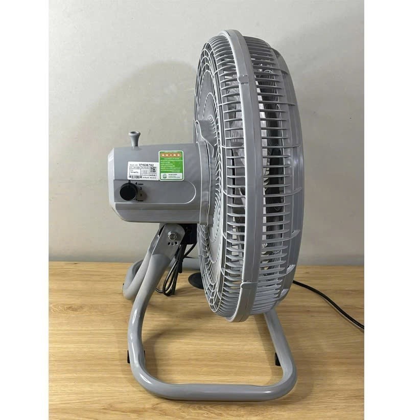 Quạt sàn ASIA VINA 4 tốc độ gió siêu mạnh 90W, 6 cánh quạt mát TURBO PLUS VY636792 / VY636892 / VY636092 - SIDEAL SIL | BigBuy360 - bigbuy360.vn