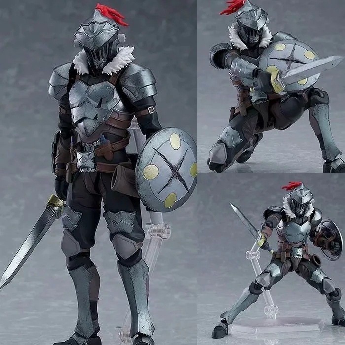 424 #Goblin Slayer Adventurer Hunter Di Động Đóng Hộp Hình Văn Phòng Mô Hình Trang Trí Búp Bê