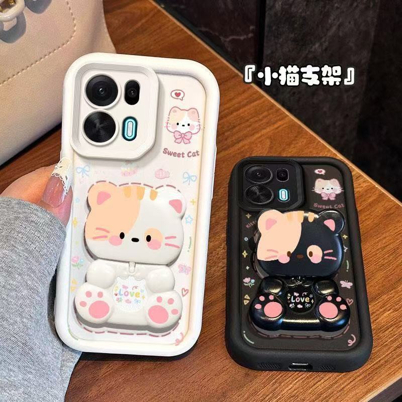 Dành Cho OPPO K15 Pro + 5G K12 K11 K13 Turbo Pro Ốp Lưng Điện Thoại Gương Trang Điểm Túi Khí Vỏ Bảo 