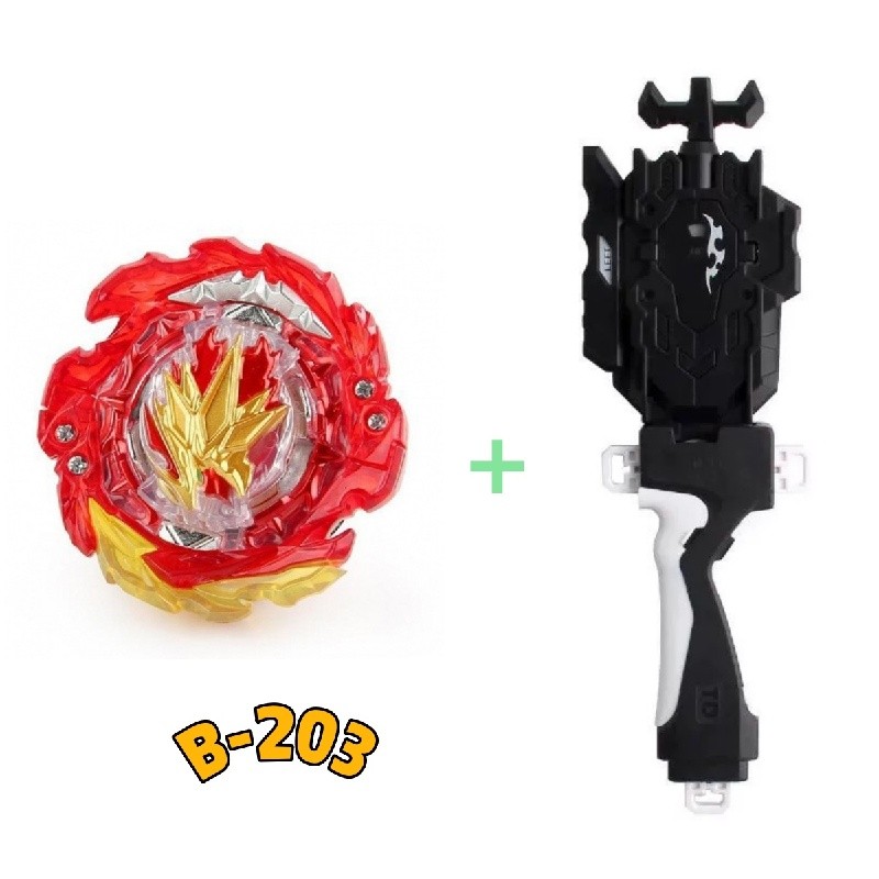 MQ Hoặc Flame Spinning Tops, Beyblade Burst Gyro Có Tay Cầm Phóng, B-203 Ultimate Fusion, B203, Đồ C