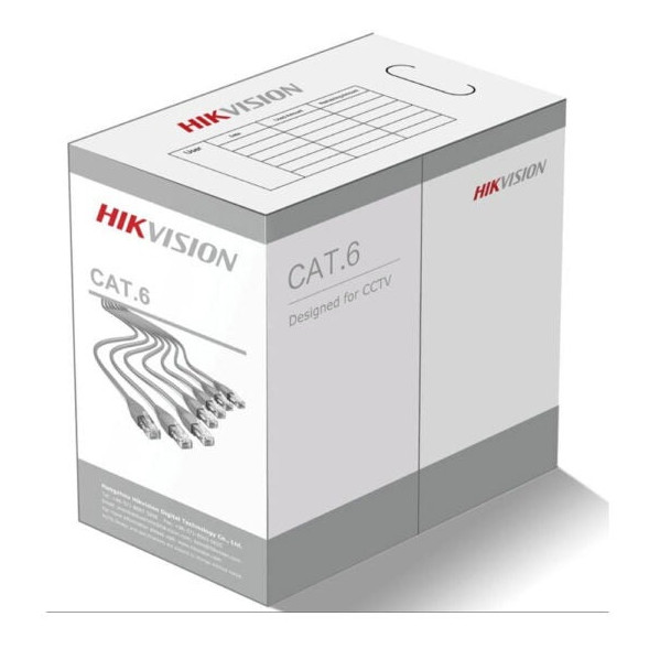 Cáp mạng Cable Hikvision CAT6 DS-1LN6UZC0 305m