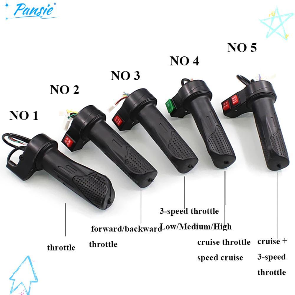 PANSIE E-Bike Twist Throttle Black Electric Universal Electric Scooter Phần