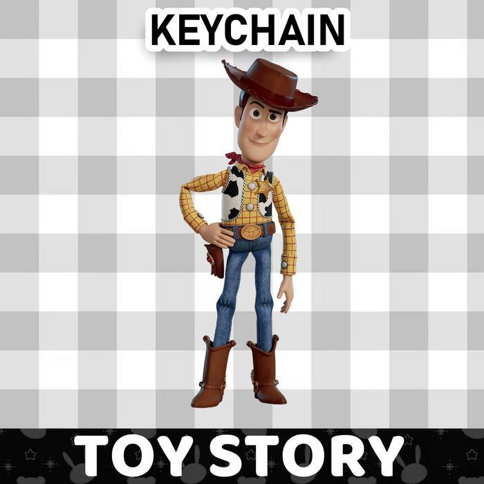 Ganci / Gantungan Kunci Akrilik TOY STORY - 1 WOODY