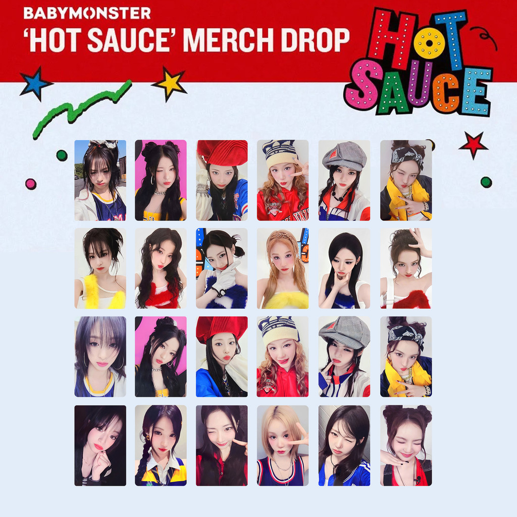 BABYMONSTER BABYMONSTER Digital Single Hot Sauce Photocard K4 MA Quà tặng đặc biệt Zheng Ya ASA Li C