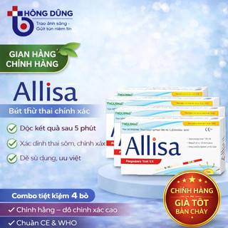 Combo 5 que thử thai bản to Traphaco Che tên khi giao - Chính xác test thử thai hai vạch sớm nhanh Allisa