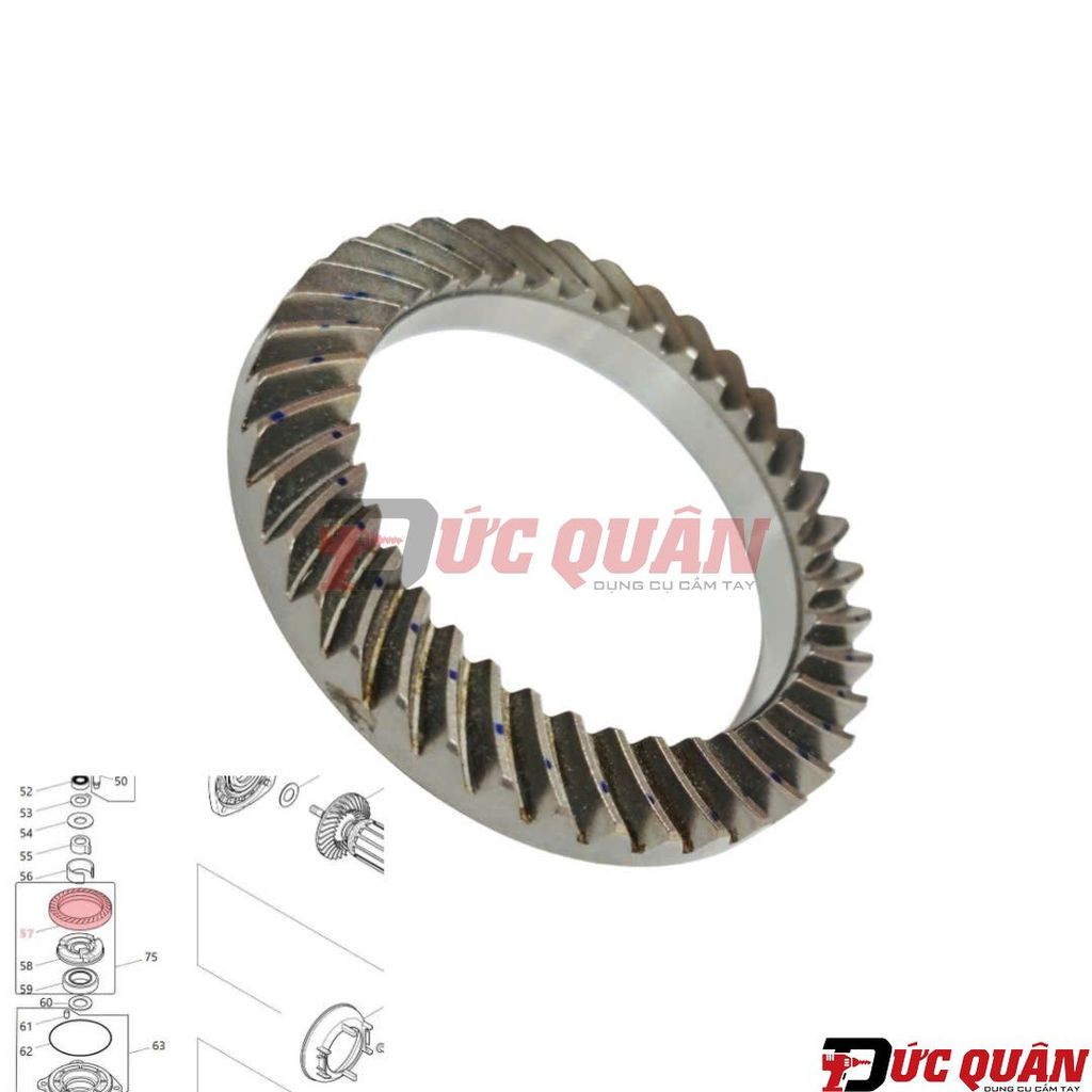 Nhông lớn máy Makita GA4040, GA4040C, GA5040, RGA5041R 227592-6