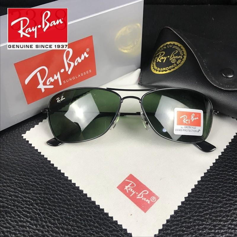 Kính râm lái xe Rayban Pilot RB3388 G15 thời trang, ống kính chống UV