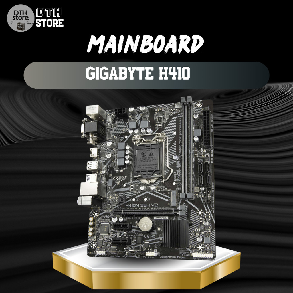 "Mainboard GIGABYTE H410 - Hiệu suất ổn định, bảo hành 1 tháng"