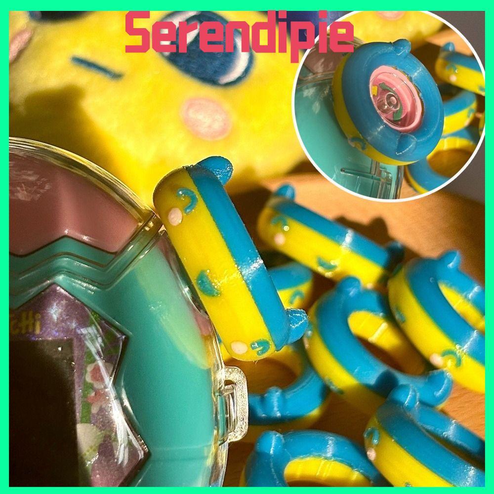 SEENDIPIE Núm Nắp, In Hình Mametchi Nút Bao, Phụ Kiện Trò Chơi Phần PETG DIY Trang Trí Núm Bảo Vệ Ch