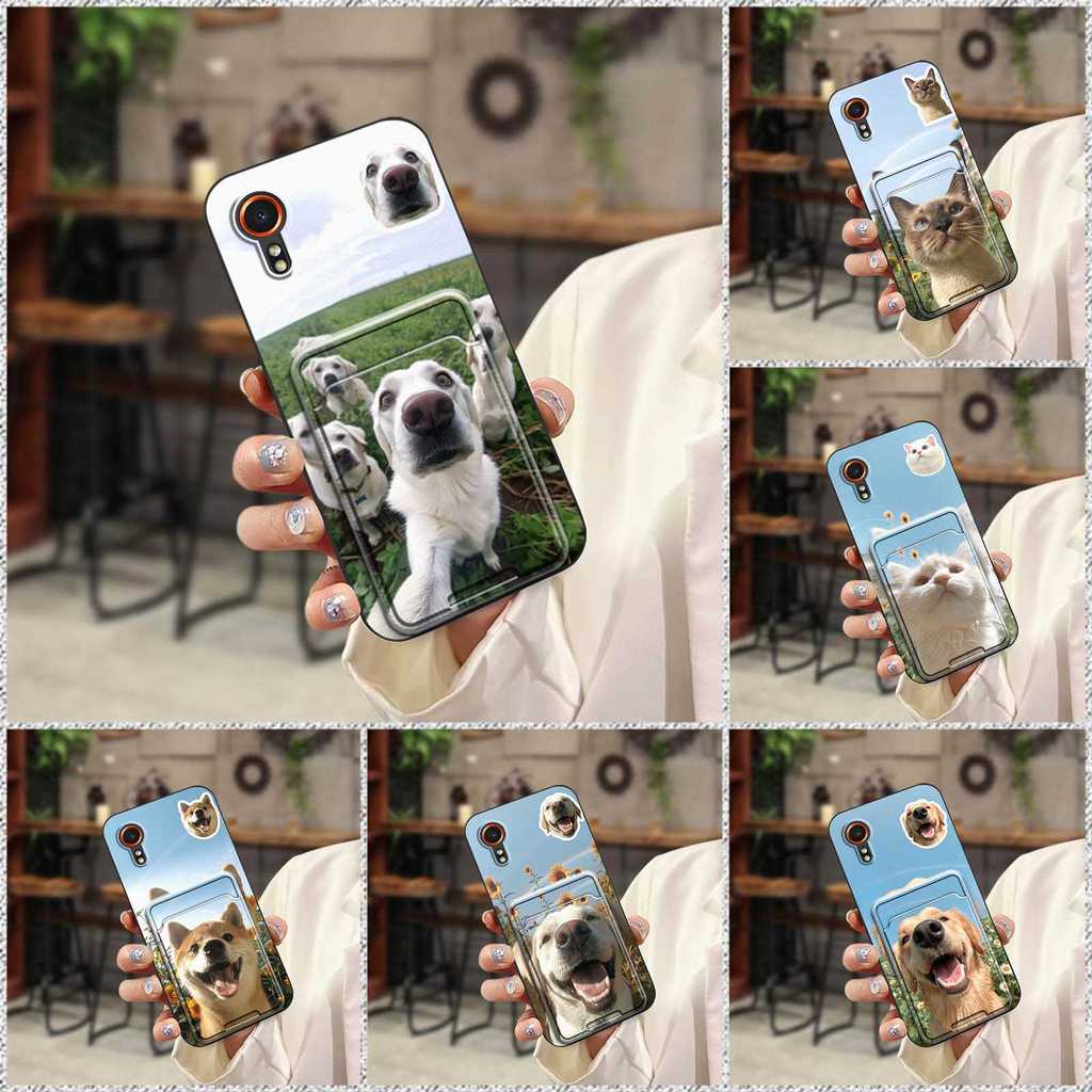 Ốp Điện Thoại Bảo Vệ Bền Đẹp Cho Samsung Galaxy XCover7 / SM-G556B Khe Cắm Thẻ Chống Va Đập Vỏ Chống