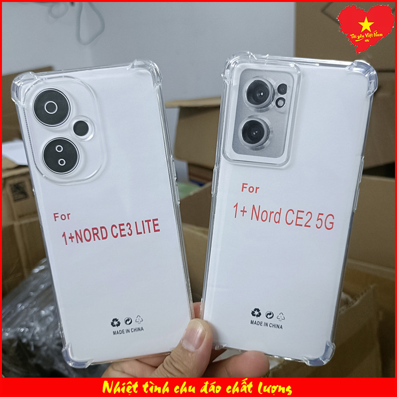 Ốp Lưng Chống sốc Oneplus Nord CE3 Lite, Oneplus Nord CE4-5G, Nord 4 ... dẻo trong suốt hạn chế ố