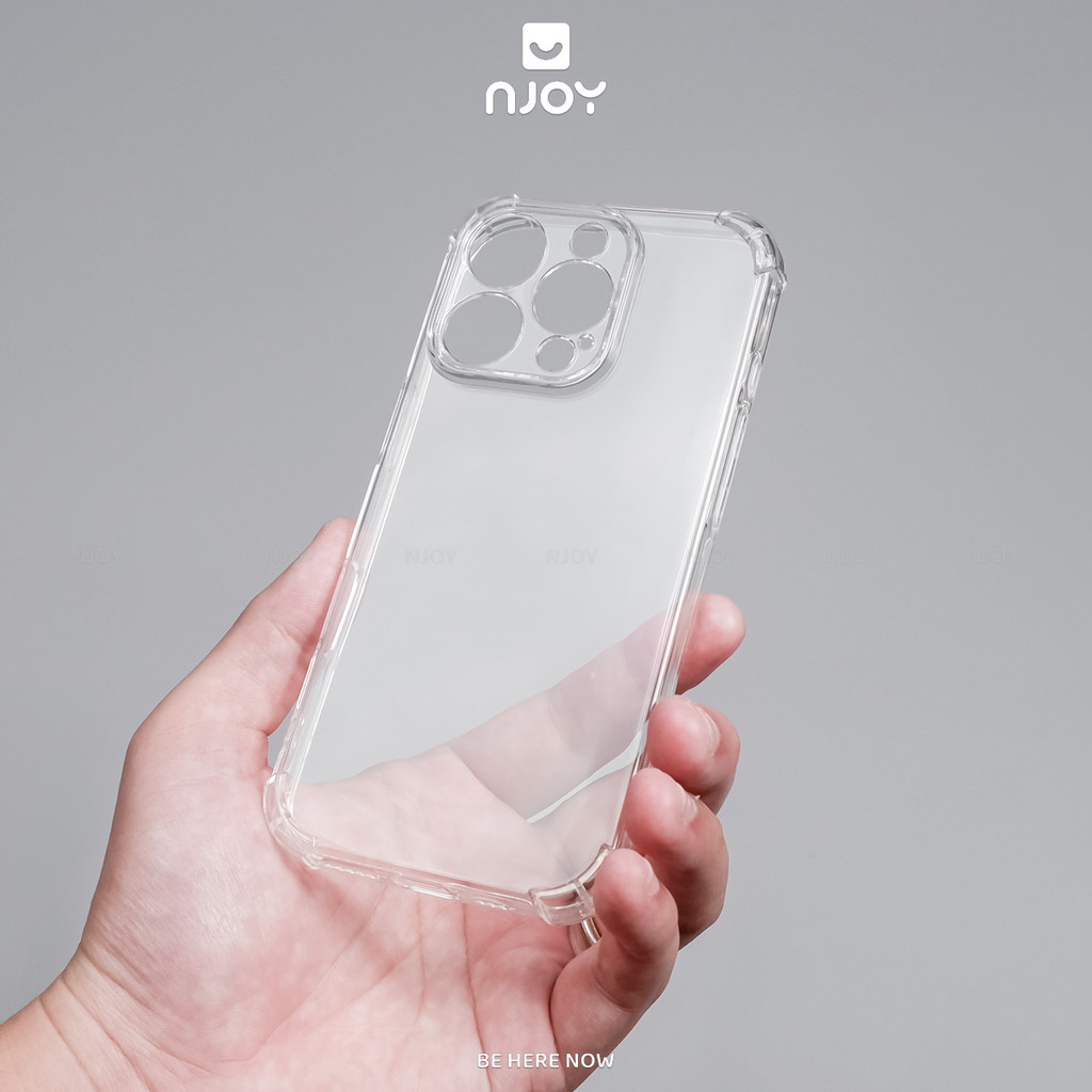 Ốp Chống Sốc Trong Suốt Bảo Vệ Camera Cho Điện Thoại iPhone 17 Pro Max 16 15 14 13 12 11 Njoyshop