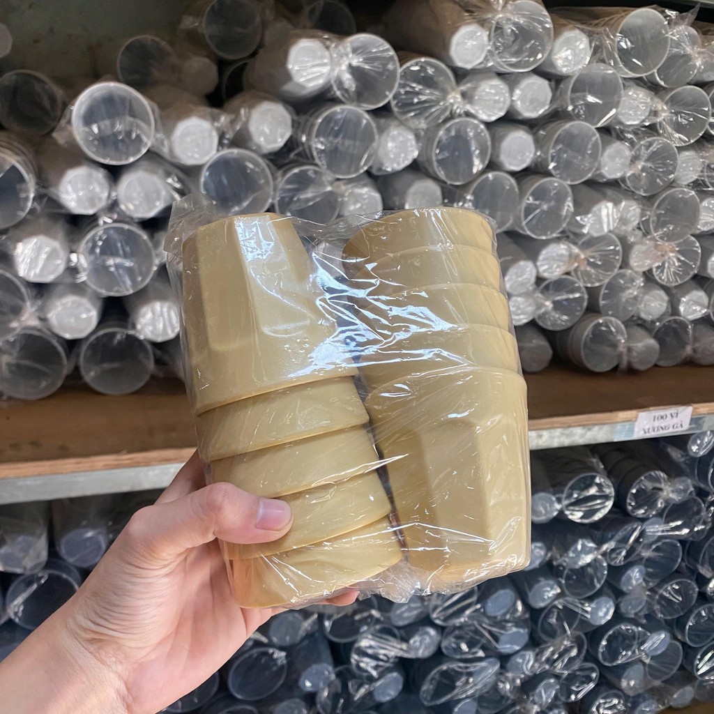 COMBO 10 Ly uống nước, ly trà đá nhựa melamine 180ml - 250ml nhiều màu