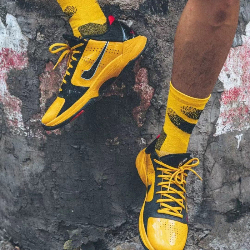 Putian Kobe 5 KOBE4 Pure Original Basketball Nam Kobe 4 KOBE4 Bruce Lee Season Post-Game ad Five Cro