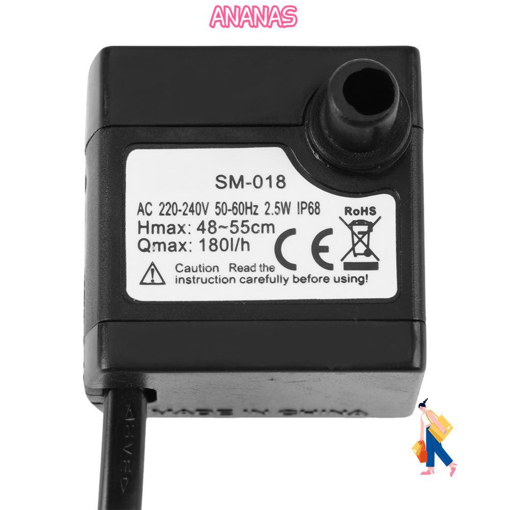 Máy Bơm Nước Mini ANANAS, Thiết Kế Chìm Máy Bơm Nước Chìm Kích Thước Mini, Tính Năng Nước Hoạt Động 