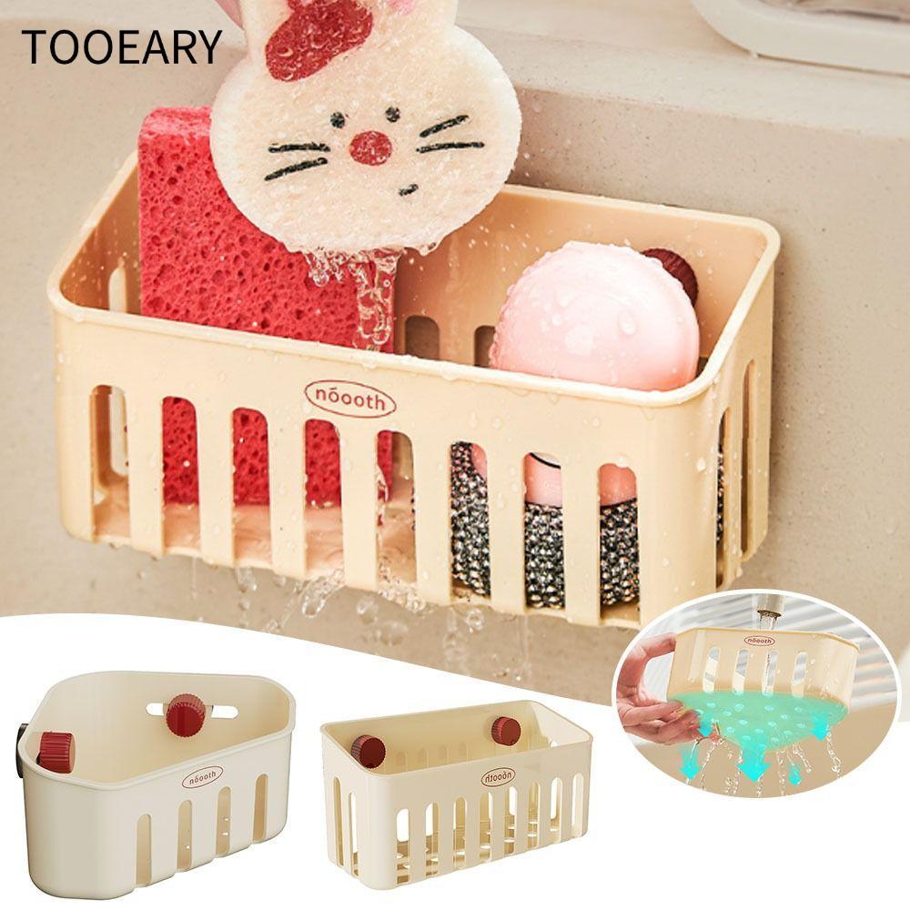 Giá thoát nước bồn rửa TAINAKARITSU, Kệ góc phòng tắm đa chức năng hình tam giác Hình chữ nhật, Cốc 