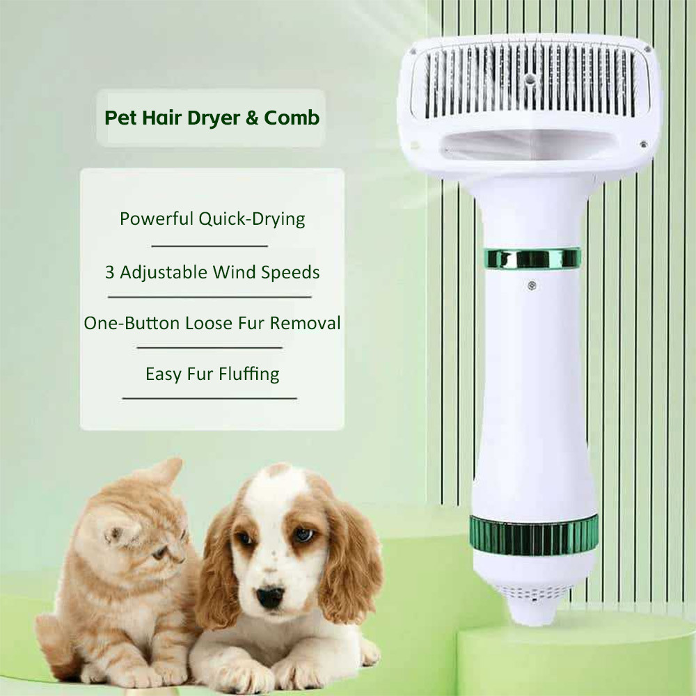 2-in-1 pet grooming hair dryer for Small and Medium-Sized Dogs and Cats