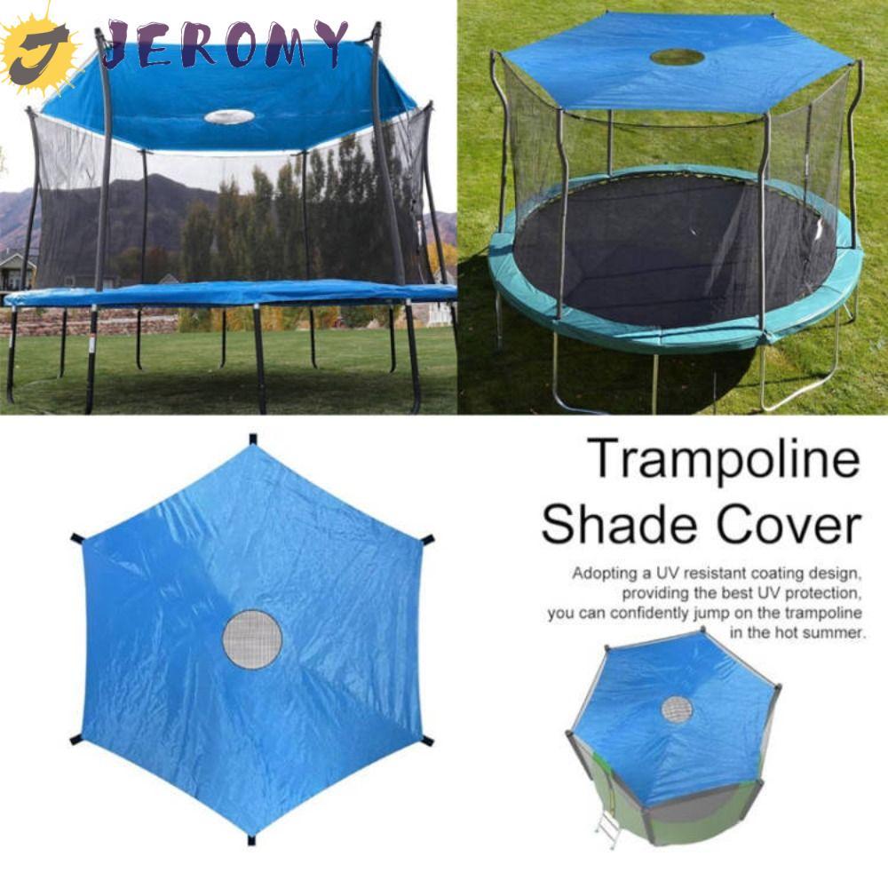 Mái che nắng JEROMY Trampoline, Vỏ che nắng tấm bạt lò xo chống nước 6 / 8 / 10ft, Phụ kiện tấm bạt 