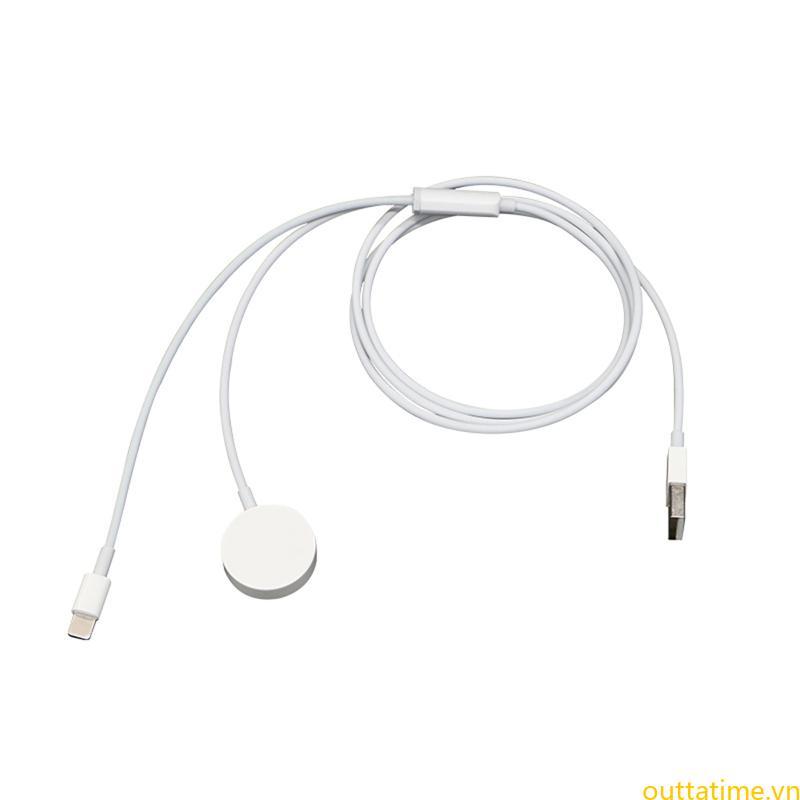 Cáp sạc nhẹ tốt nhất cho 1 2 3 4 38MM 40MM 42MM 44MM Apple-Watch-Series cho điện thoại Xs Xs Bền